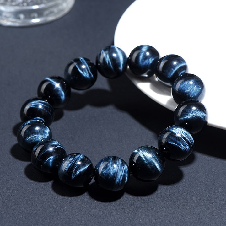 Bracelet "Œil de Tigre Bleu"