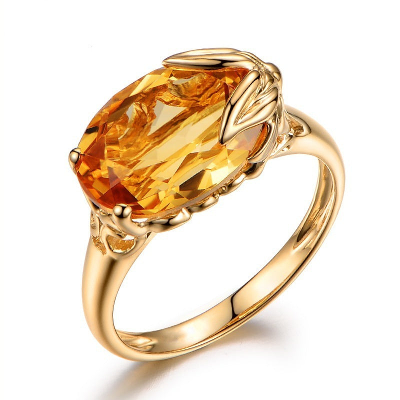 Bague Éclat de Citrine