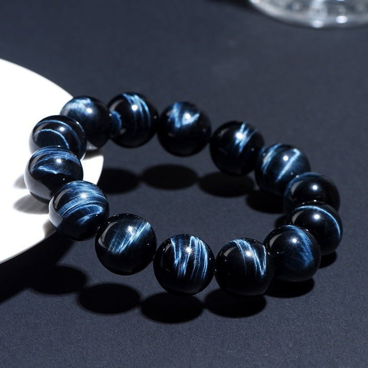 Bracelet "Œil de Tigre Bleu"