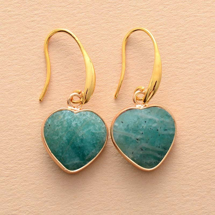 Boucles d’Oreilles "Cœur d’Amazone"