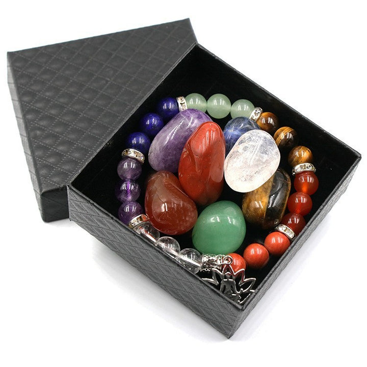 Coffret Bracelet Yoga & Pierres Naturelles