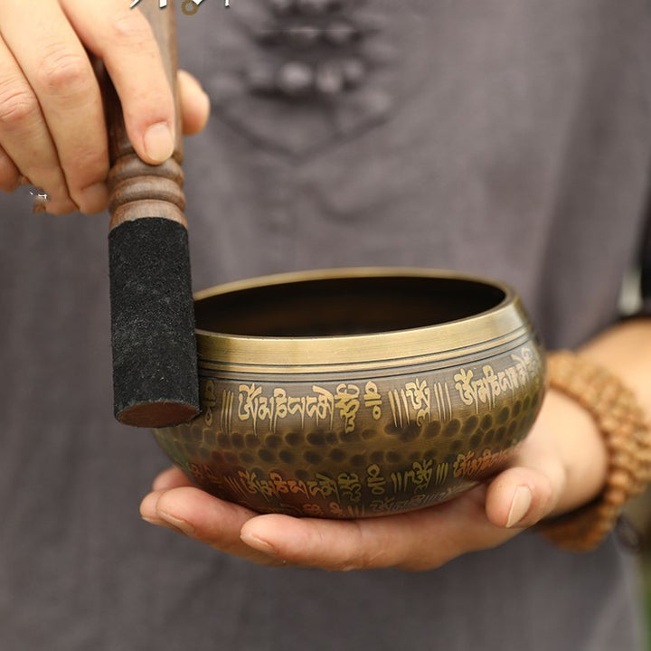 Bol Chantant Népalais Fait Main – Cuivre Authentique pour Méditation & Relaxation