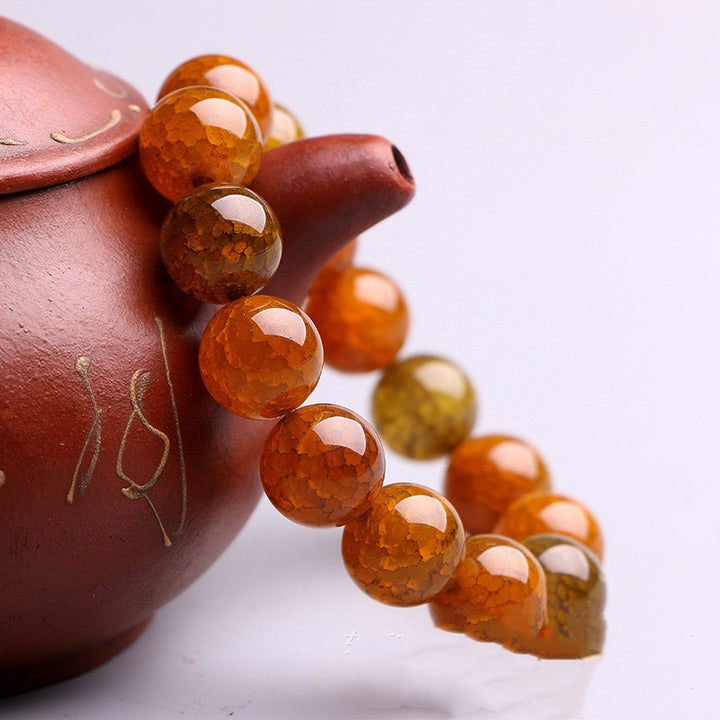 Bracelet “Dragon Scale” en Agate