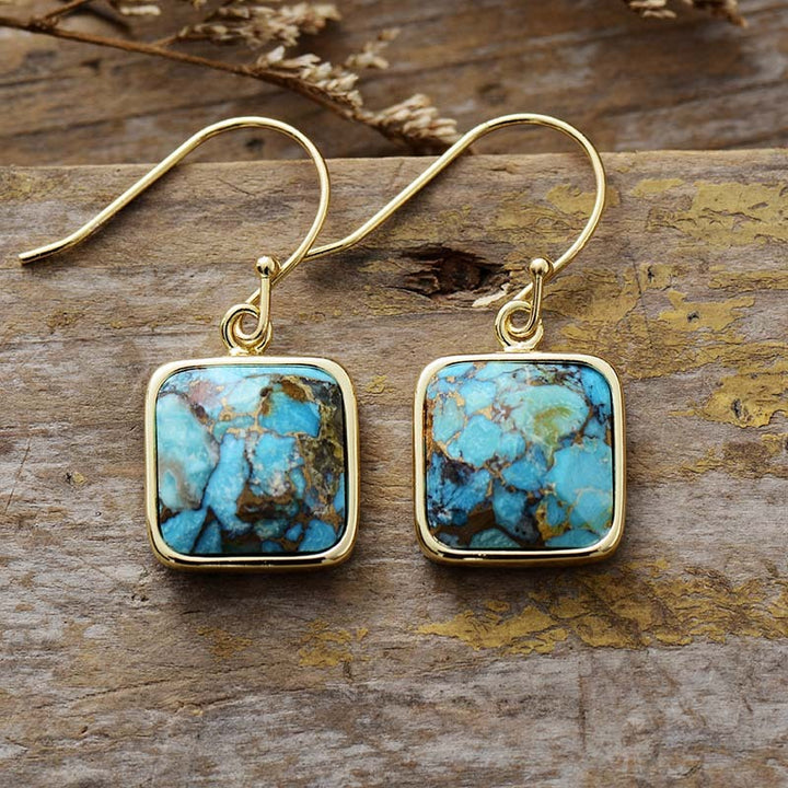 Boucles d’Oreilles "Éclat d’Azur"