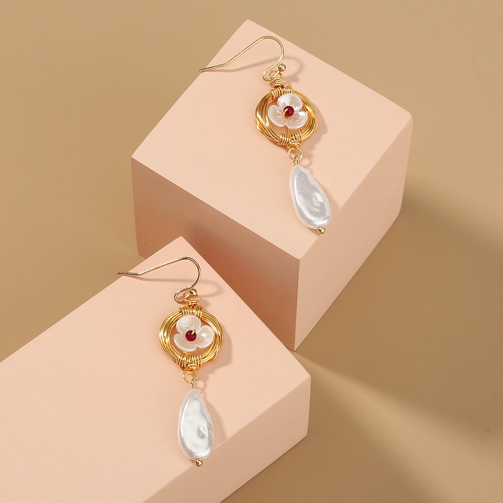 Boucles d’Oreilles "Éclat Floral"