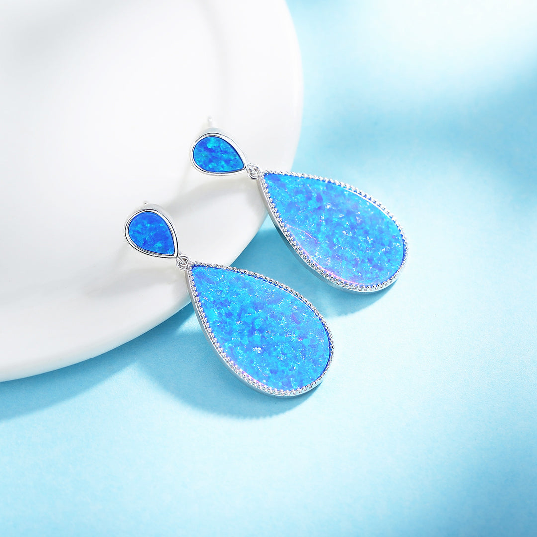 Boucles d’Oreilles "Larmes d’Océan"