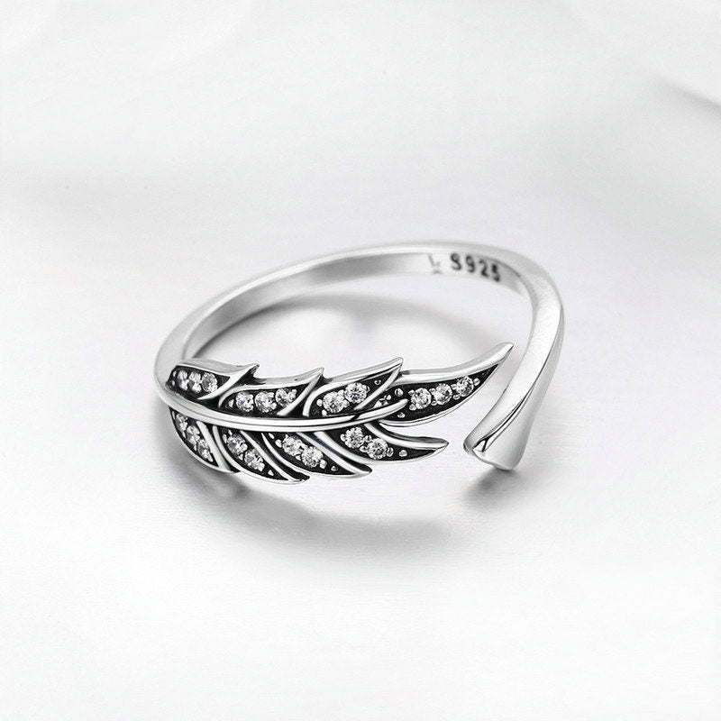 Bague Plume Angélique