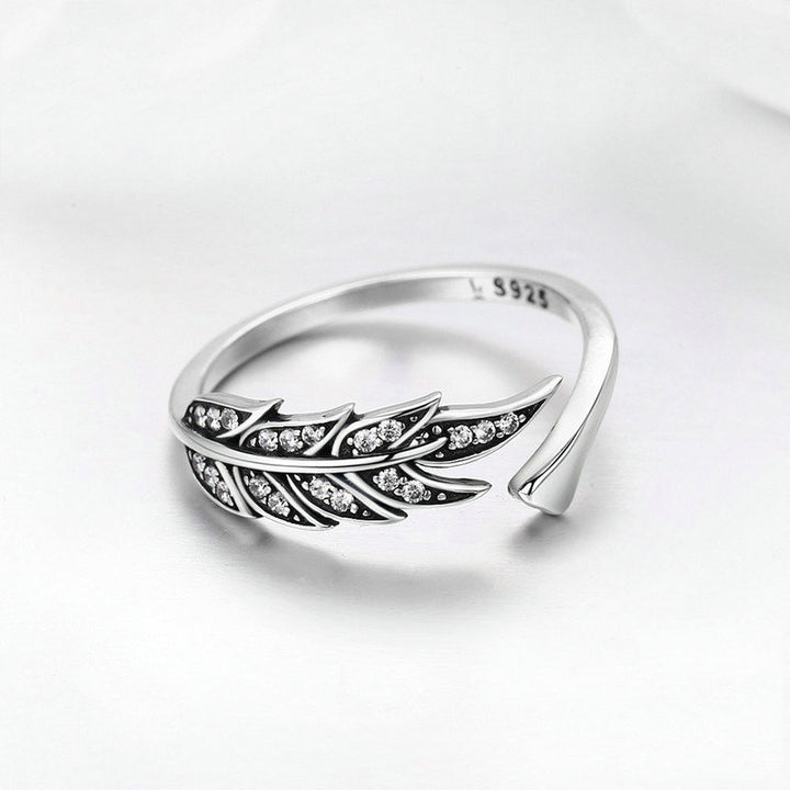 Bague Plume Angélique