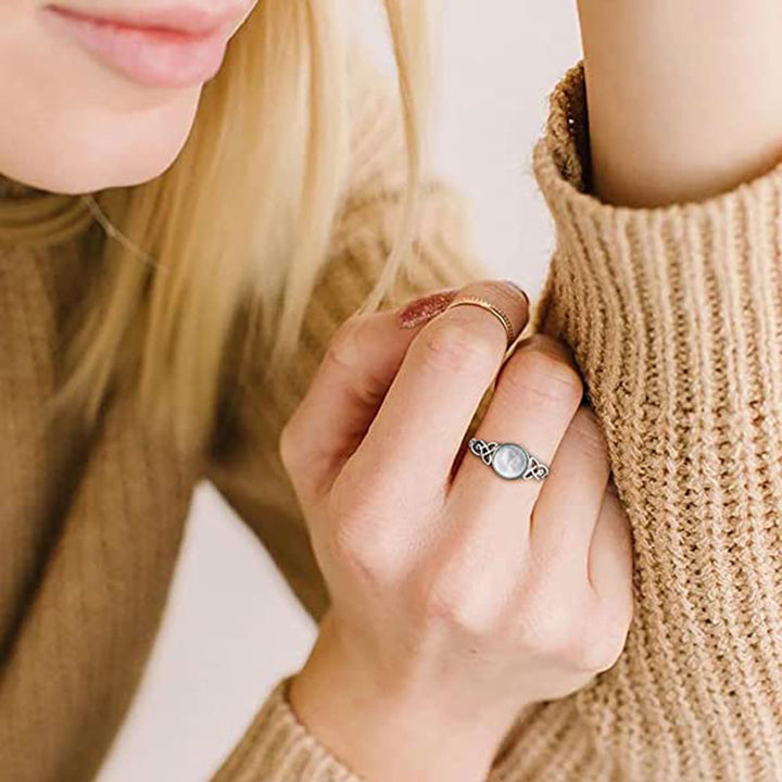 Bague "Lune Intemporelle"