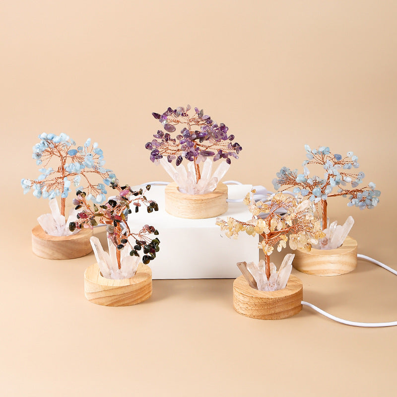 Lampe Arbre de Cristal