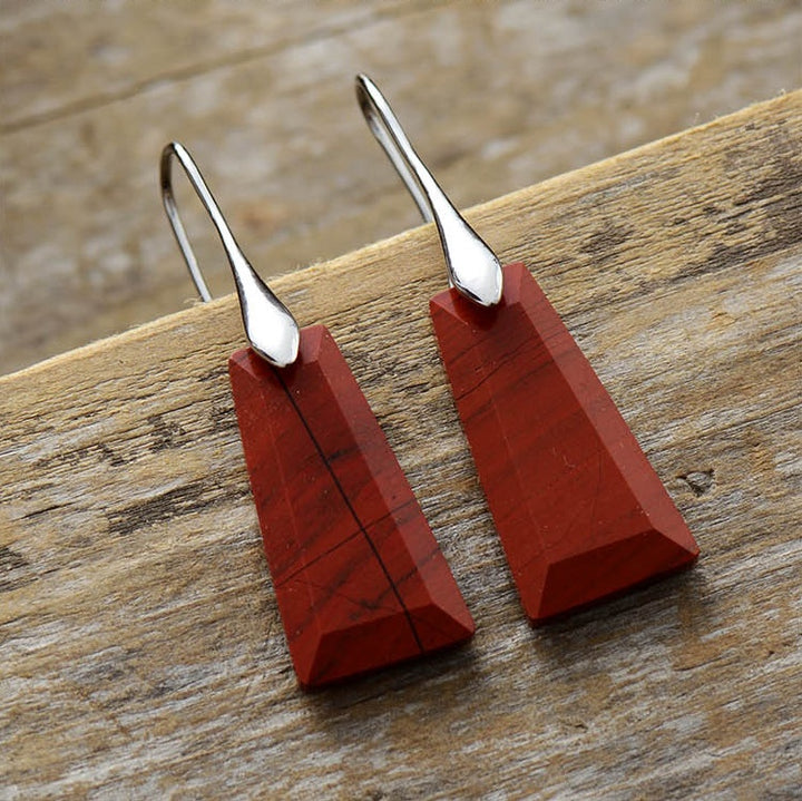 Boucles d’Oreilles "Énergie Rouge"