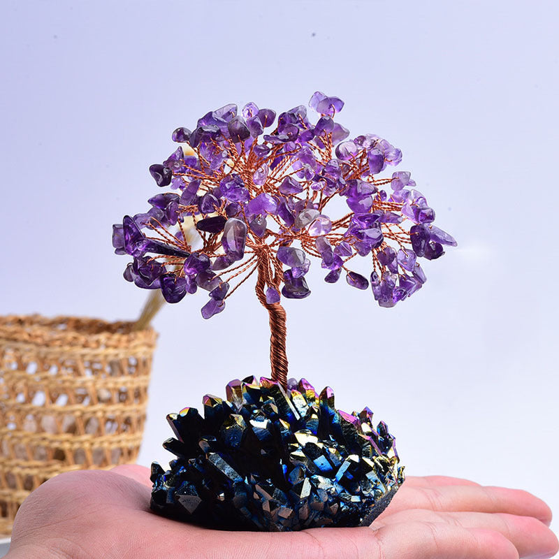 Arbre de Vie en Améthyste Naturelle