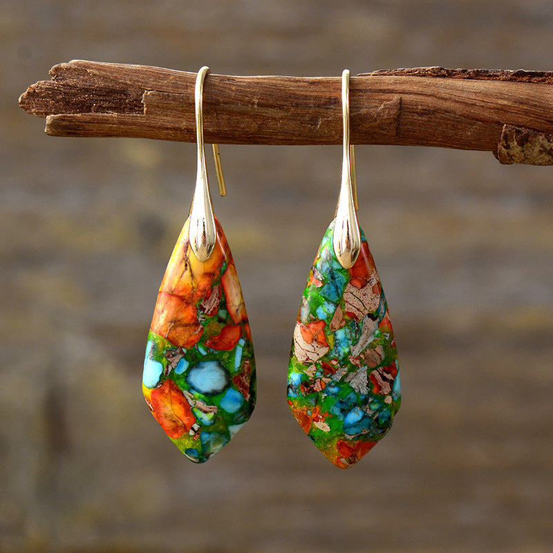 Boucles d’Oreilles "Impériales Bohèmes"