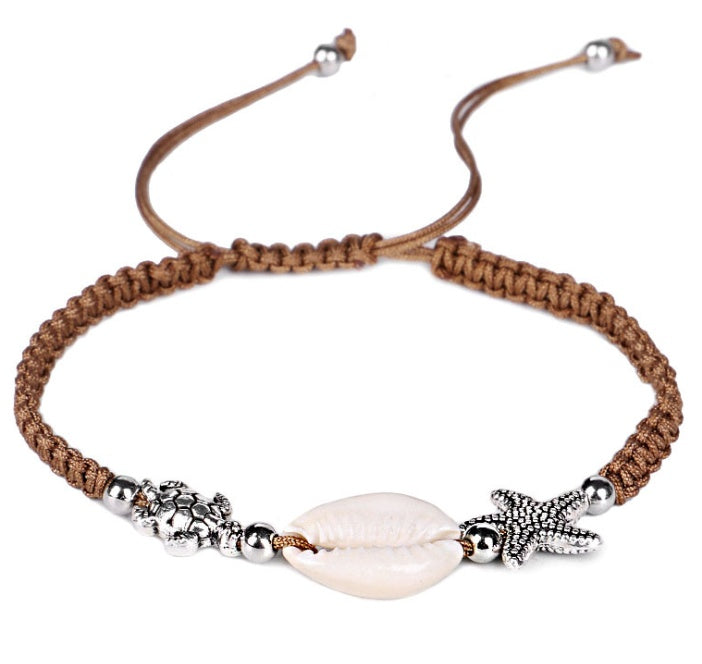 Creative starfish shell bracelet