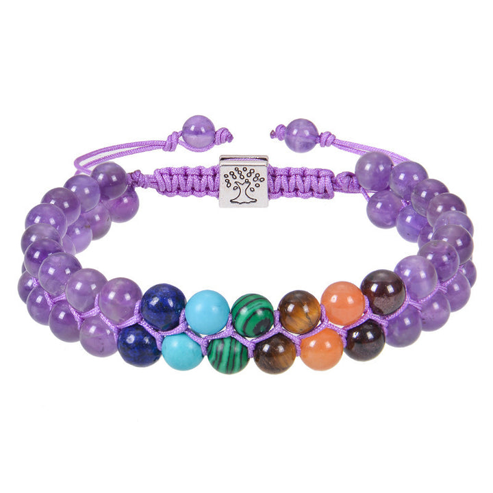 Bracelet Énergétique "GAIA 7 Chakras"