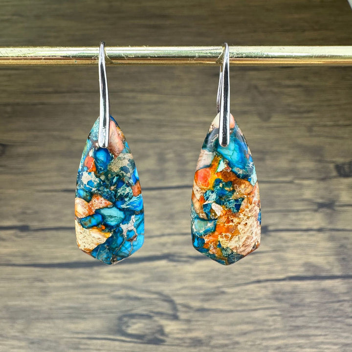 Boucles d’Oreilles "Océan Impérial"