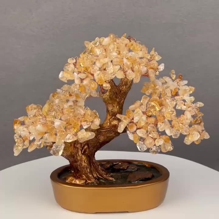 Bonsaï de Richesse – La Lumière de la Prospérité