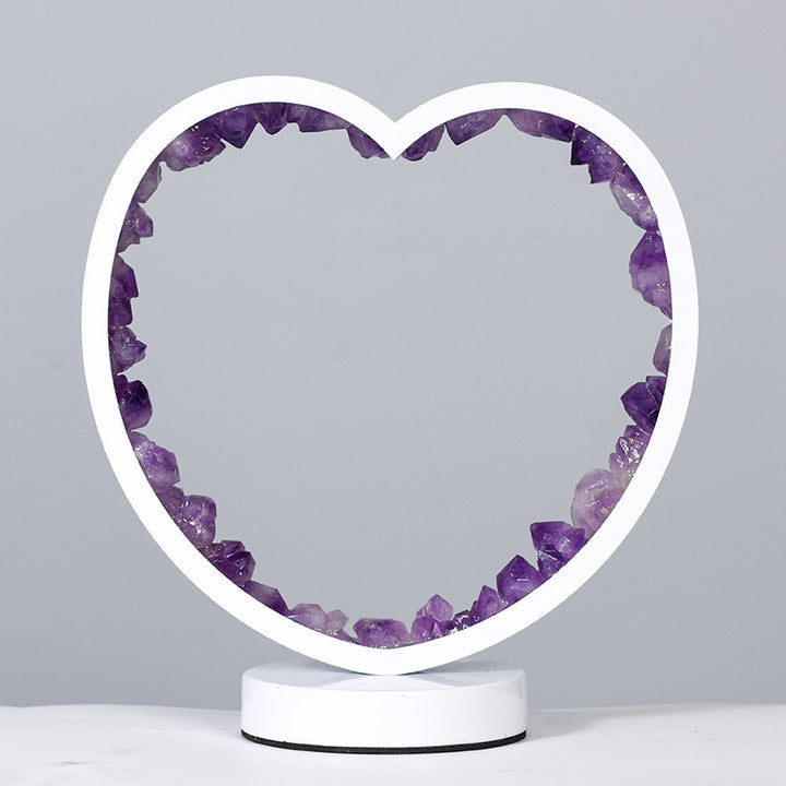 Lampe Nocturne en Pierres Naturelles