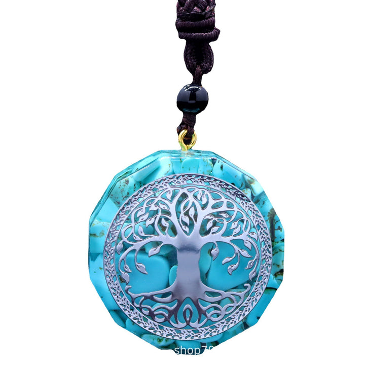 Pendentif Fleur Énergétique - Arbre de vie