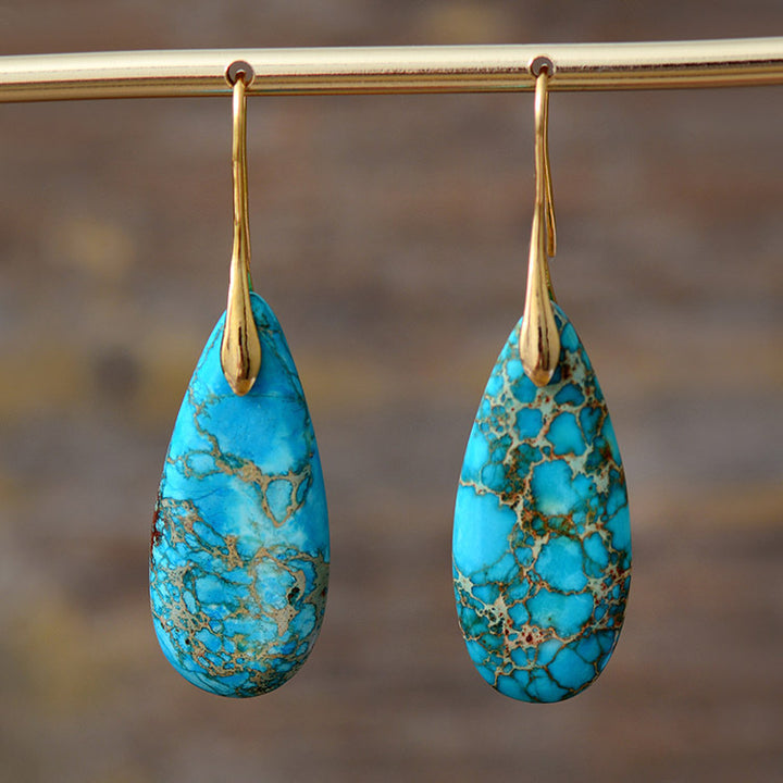 Boucles d’Oreilles "Gouttes Bohèmes"