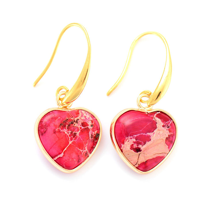 Boucles d’Oreilles "Cœur de GAIA"