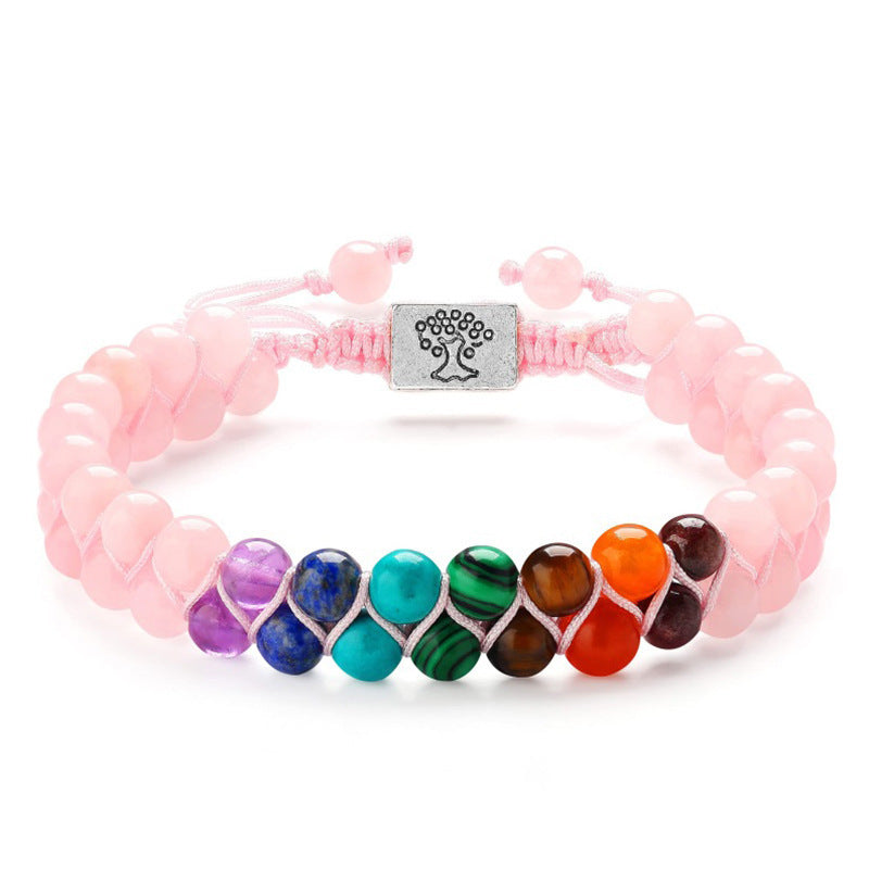 Bracelet Énergétique "GAIA 7 Chakras"