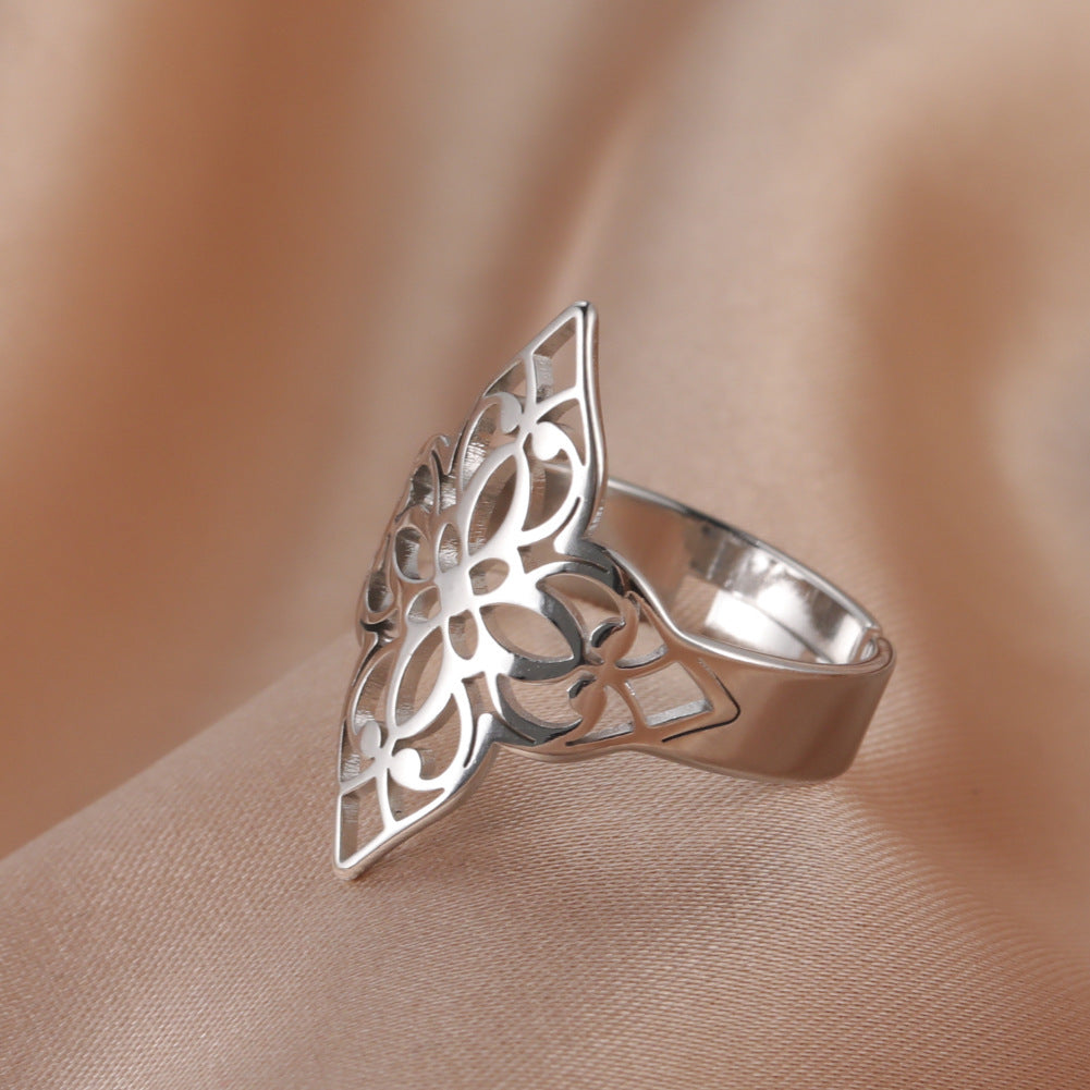 Bague "Énergie Lunaire" – Lune Triple