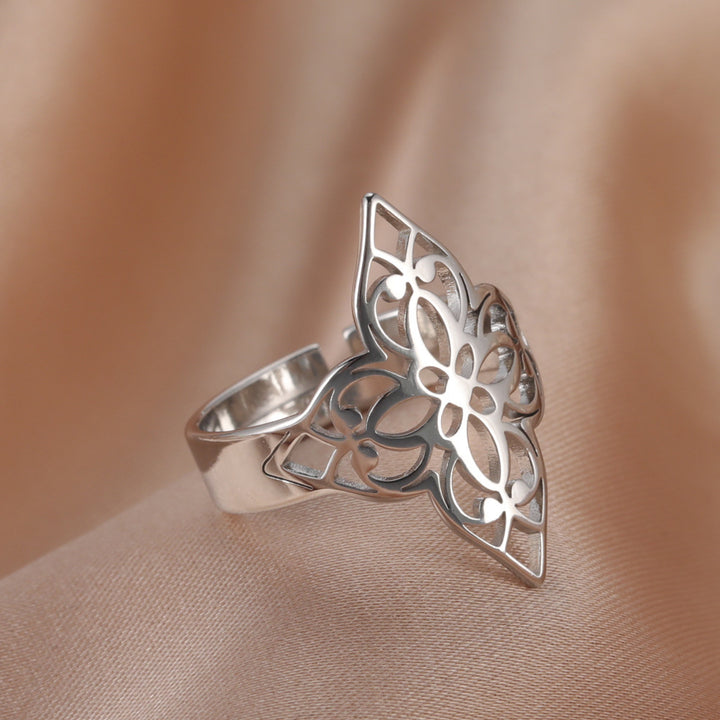 Bague "Énergie Lunaire" – Lune Triple