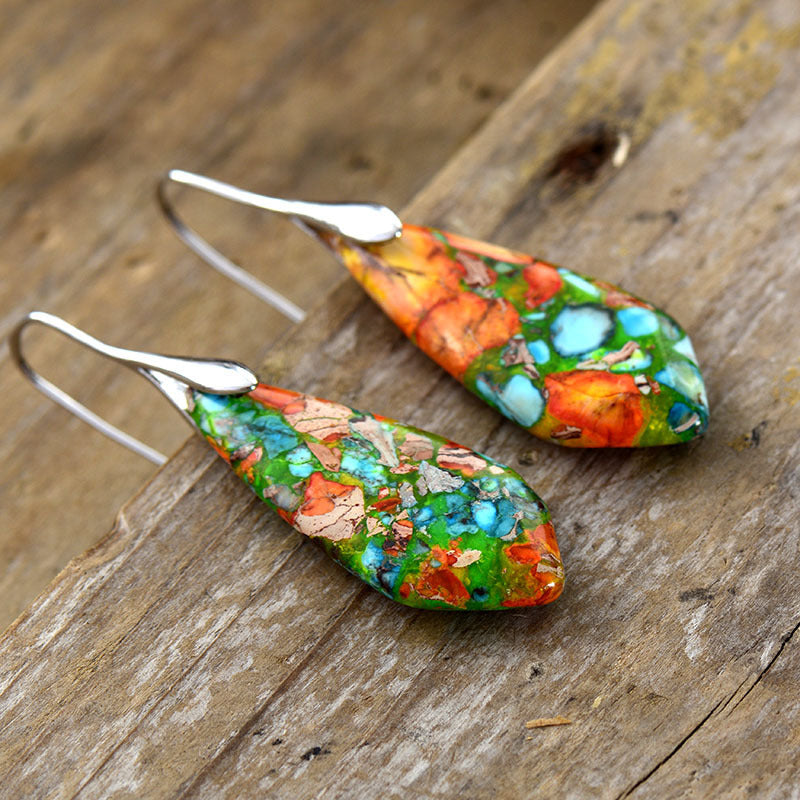 Boucles d’Oreilles "Impériales Bohèmes"