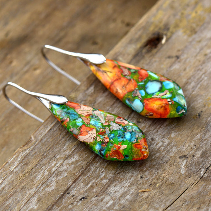 Boucles d’Oreilles "Impériales Bohèmes"