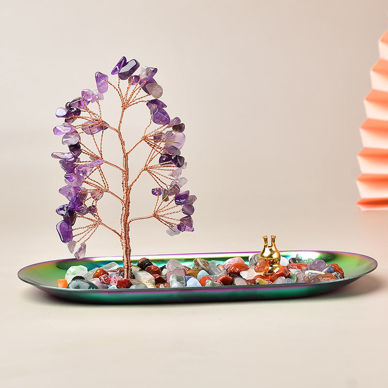 Encensoir Arbre de Fortune en Cristal Naturel