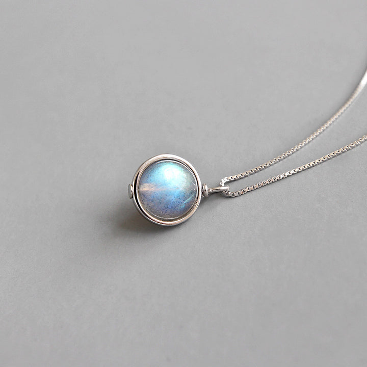 Collier "Lumière de Lune" en Pierre de Lune Naturelle