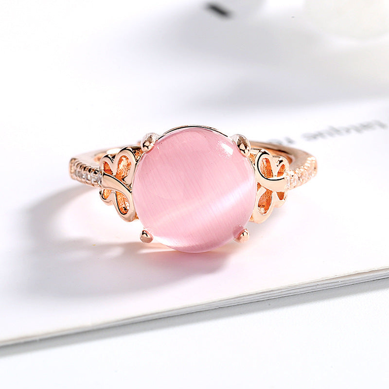 Bague "Lotus Rose"