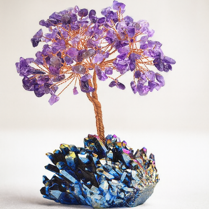 Arbre de Vie en Améthyste Naturelle