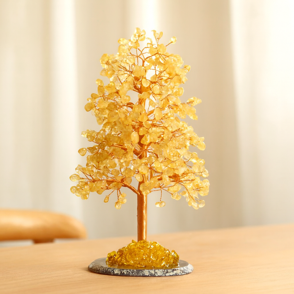 Arbre de Fortune en Cristal Nature