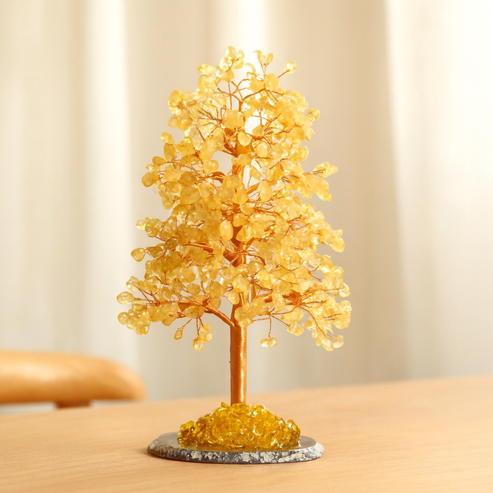 Arbre de Fortune en Cristal Nature