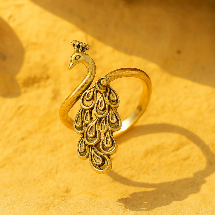 Bague Paon Impérial