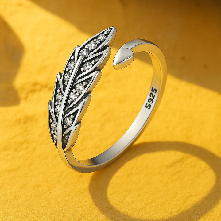 Bague Plume Angélique