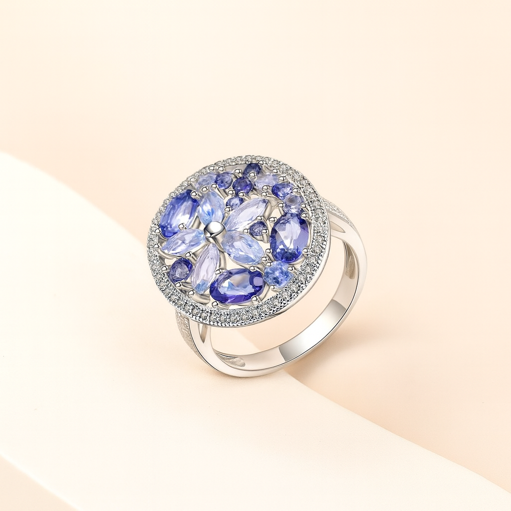 Bague Élégance Solaire en Topaze & Argent 925
