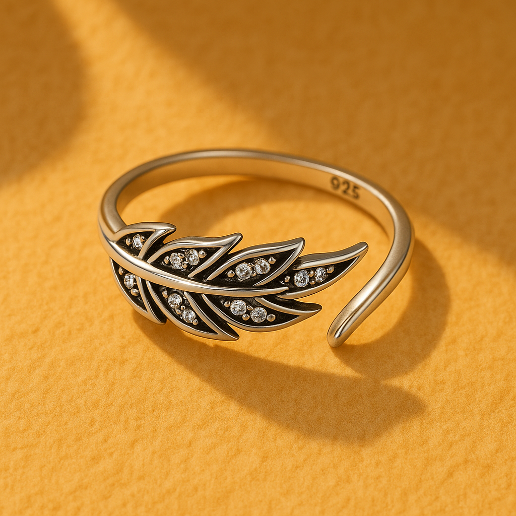 Bague Plume Angélique