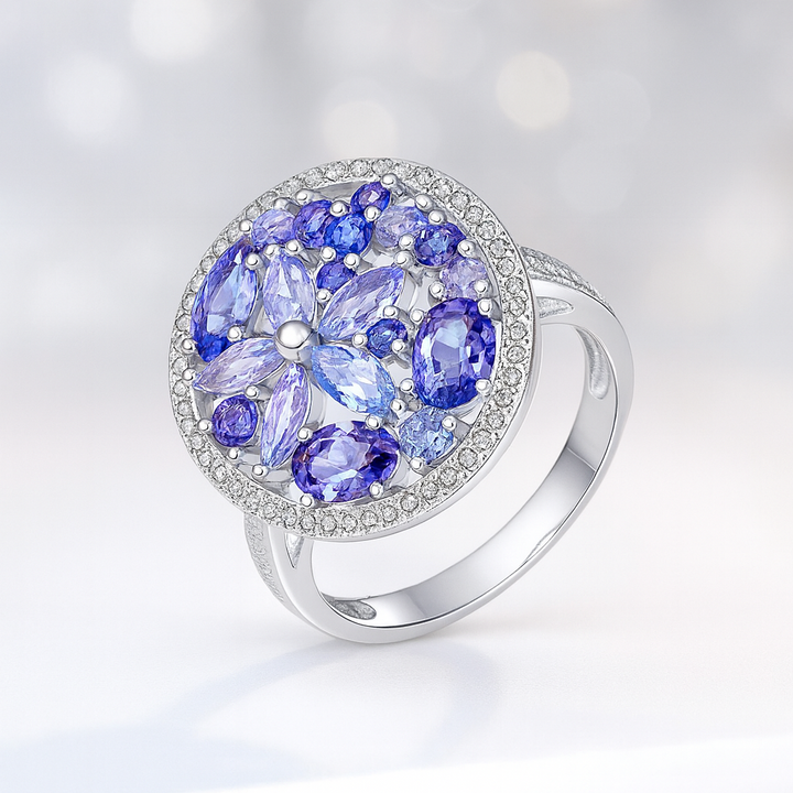 Bague Élégance Solaire en Topaze & Argent 925