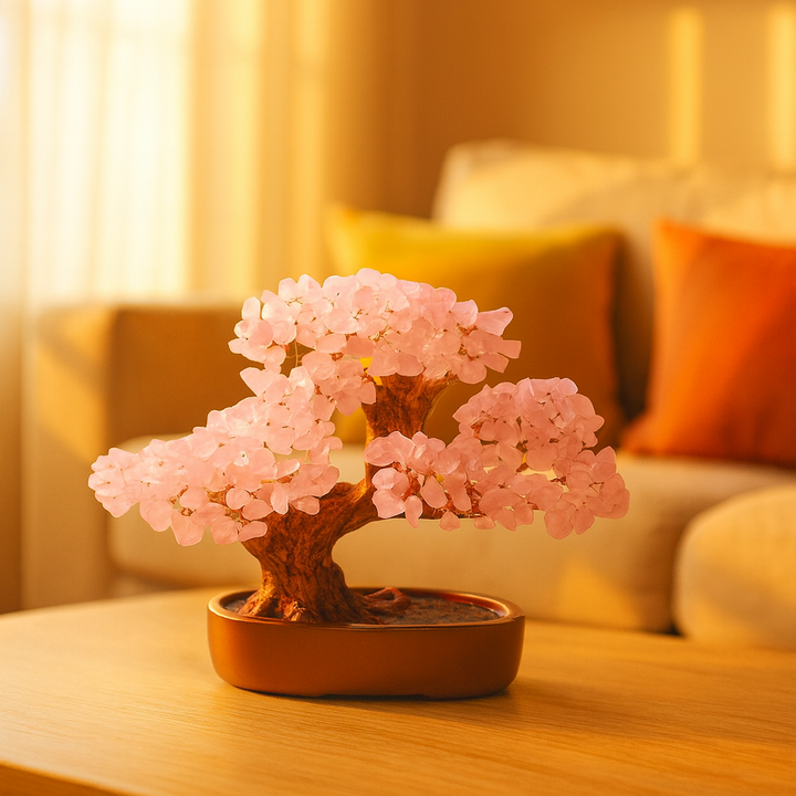 Bonsaï de Richesse – La Lumière de la Prospérité