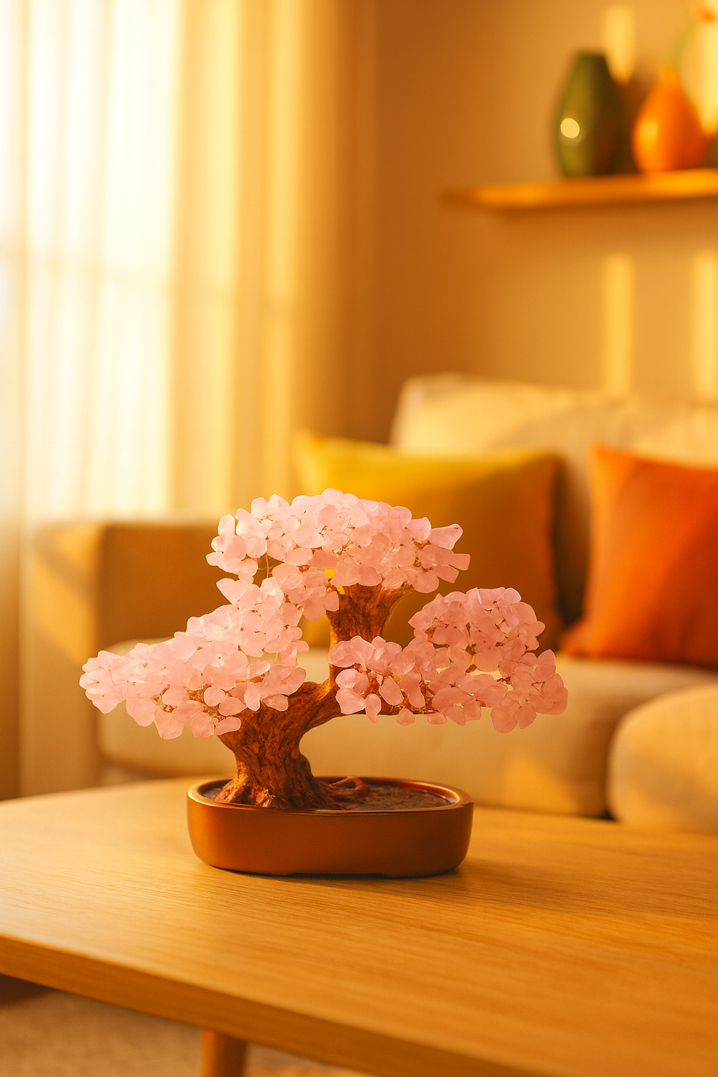 Bonsaï de Richesse – La Lumière de la Prospérité