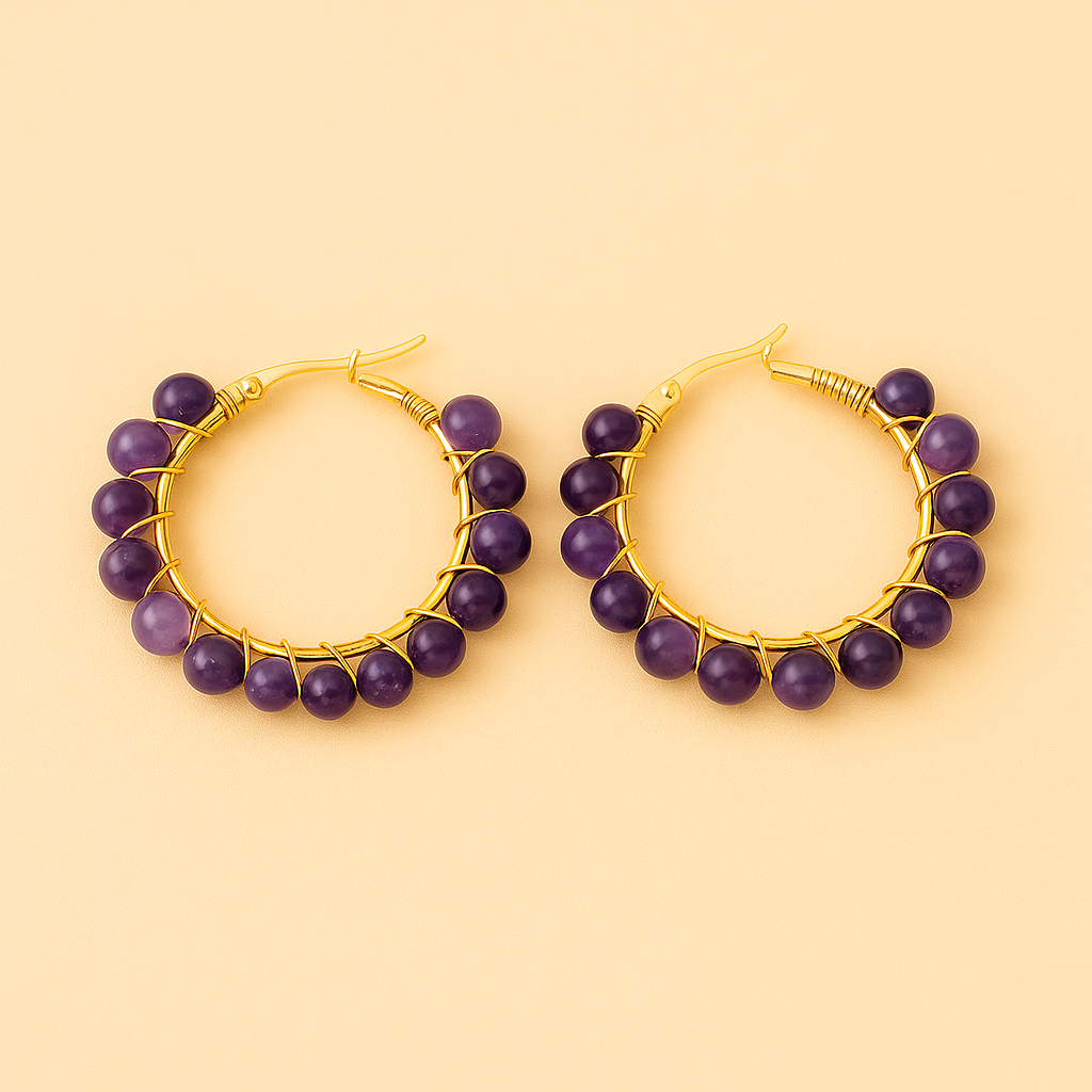 Boucles d’Oreilles "Énergie Bohème"