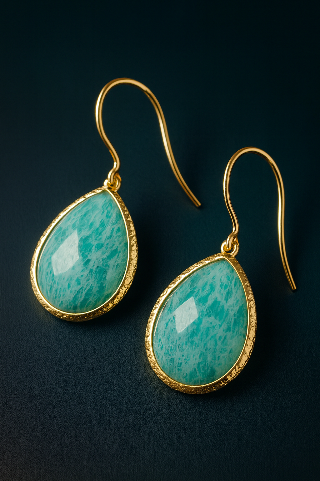 Boucles d’Oreilles Élégance Amazonite