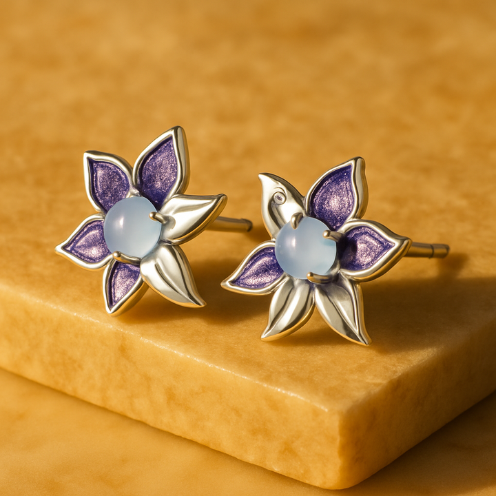 Boucles d’Oreilles "Colibris Enchantés"
