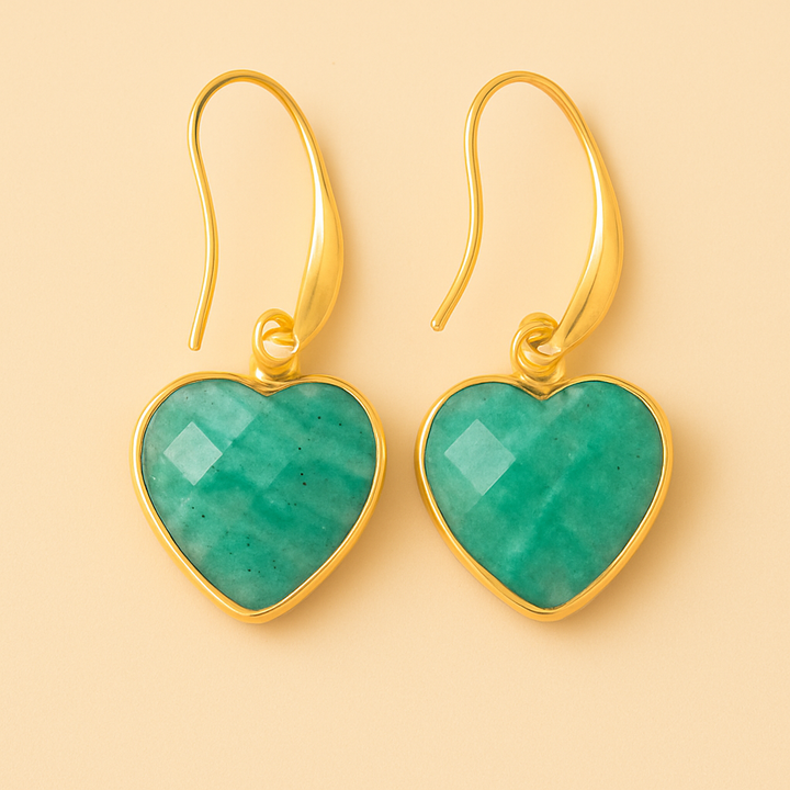 Boucles d’Oreilles "Cœur d’Amazone"