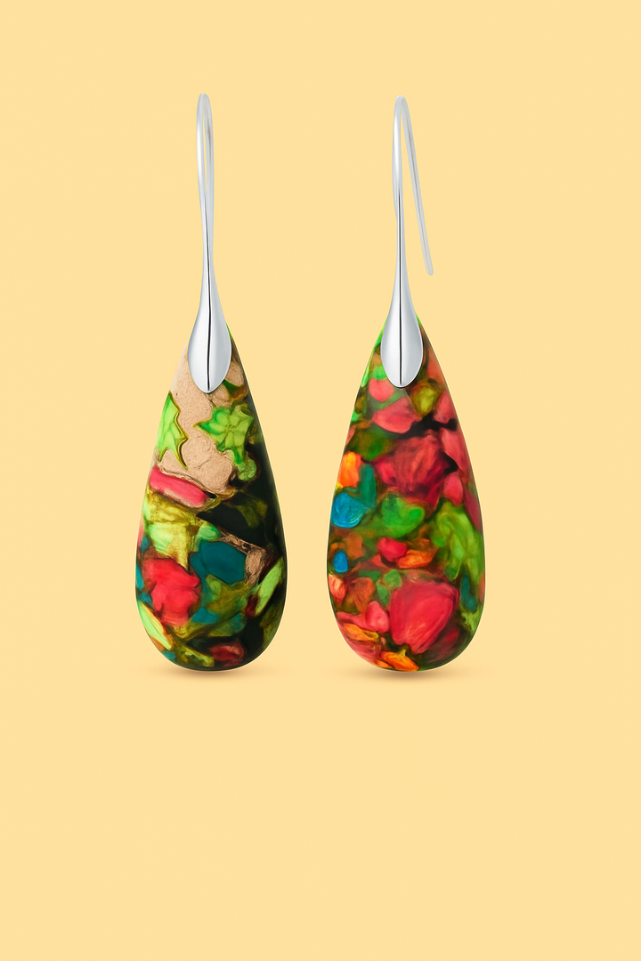 Boucles d’Oreilles "Gouttes Bohèmes"