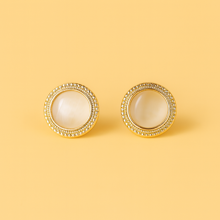 Boucles d’Oreilles "Éclat Opalin"