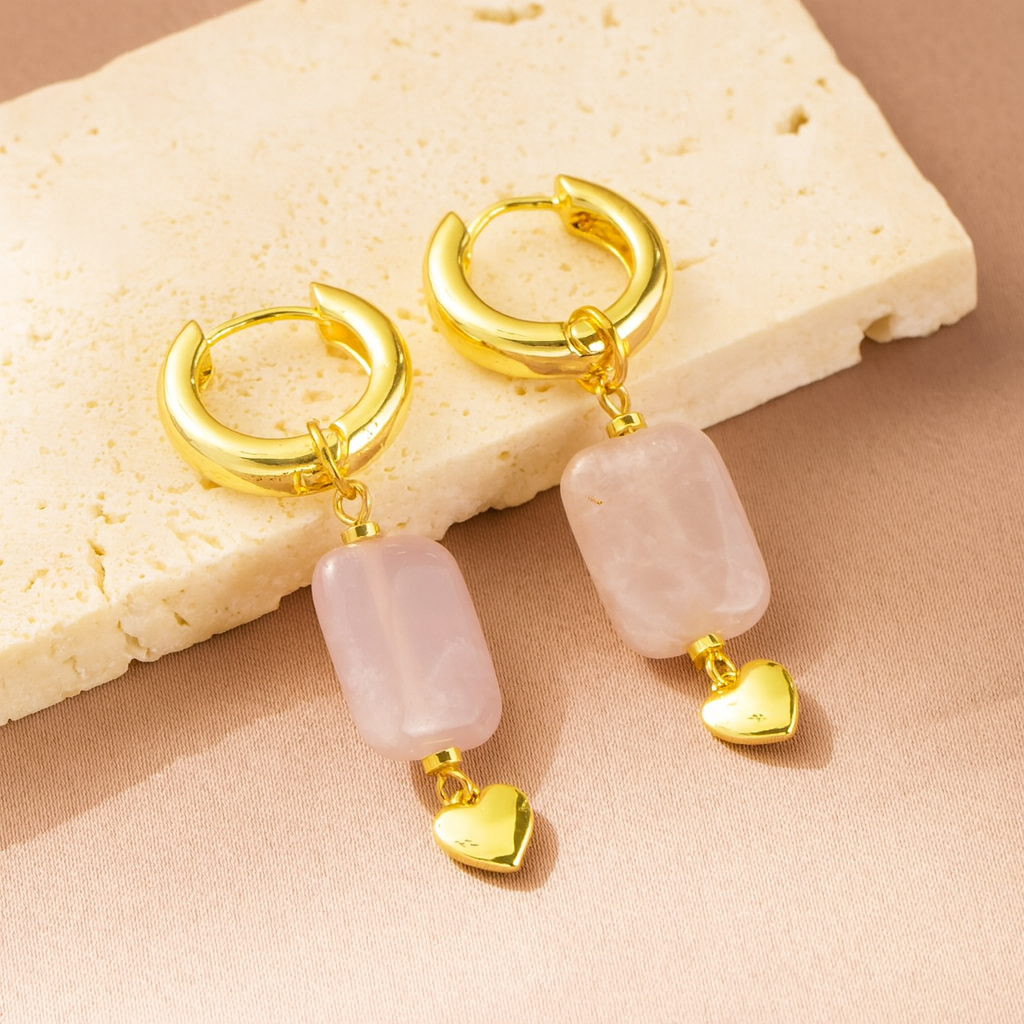Boucles d’Oreilles "Cœur Élyséen"